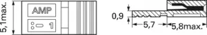 881545-1 AMP Kurzschlussstecker