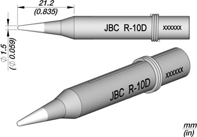 0300905 JBC Lötspitzen, Entlötspitzen und Heißluftdüsen