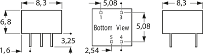 RNM-0505S RECOM DC/DC-Wandler Bild 2