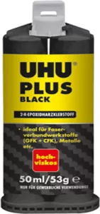 PLUS BLACK 50ML UHU Klebstoffe