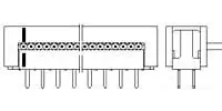 1-216119-0 AMP FFP/FPC Connectors, ZIF Connectors