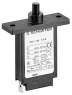 Schutzschalter, 1-polig, T-Charakteristik, 6 A, 28 V (DC), 240 V (AC), Flachstecker 6,3 x 0,8 mm, Montageflansch, IP40