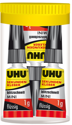 BLITZSCHNELL MINIS 3X1G UHU Adhesives