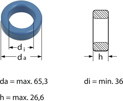 B64290L0699X830 TDK (EPCOS) Ferrite cores Image 3