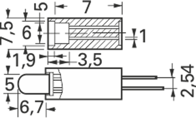 2819.5070 Mentor LED Abstandshalter Bild 2