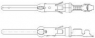 Stiftkontakt, 0,2-0,5 mm², AWG 24-20, Crimpanschluss, 163085-8