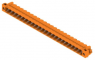 Stiftleiste, 23-polig, RM 5.08 mm, abgewinkelt, orange, 1150040000