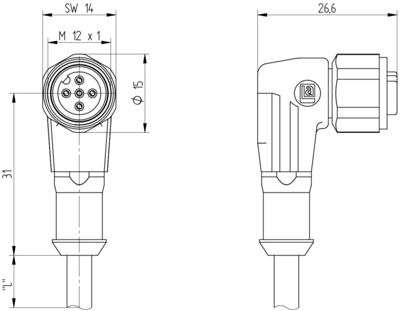 54711 Lumberg Automation Sensor-Actuator Cables Image 2