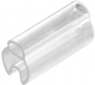 PVC Kabelmarkierer, beschriftbar, (B x H) 18 x 5 mm, max. Bündel-Ø 2.5 mm, transparent, 1798600000