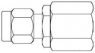 SMA Stecker 50 Ω, 0.250 Semi-Rigid, Klemme, gerade, 1050750-1