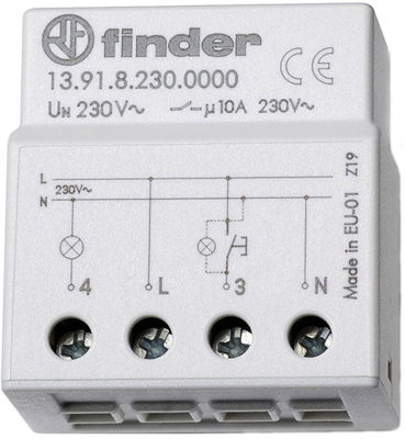 13.91.8.230.0000 Finder Stromstoßschalter und Dimmer