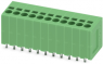 Leiterplattenklemme, 11-polig, RM 3.5 mm, 0,2-1,5 mm², 17.5 A, Federklemmanschluss, grün, 1990944