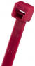 Kabelbinder, lösbar, Nylon, (L x B) 188 x 4.8 mm, Bündel-Ø 1.5 bis 47.8 mm, rot, -60 bis 85 °C