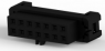 Buchsengehäuse, 14-polig, RM 2 mm, gerade, schwarz, 1-111623-9