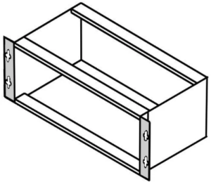 EuropacPRO-Wandmontagewinkel, 4 HE