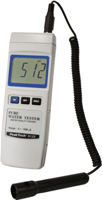 P 5125 PeakTech Conductivity, PH-Meter, Refractometer Image 2