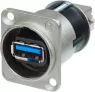 NAUSB3 Neutrik Adapter für D-Sub Steckverbinder, USB Steckverbinder, PC Steckverbinder