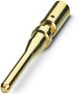 Stiftkontakt, 1,5 mm², AWG 14, Crimpanschluss, vernickelt/vergoldet, 1029398