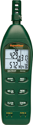 RH350-NIST Extech Thermometers and Displays