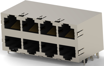 1-1734715-2 AMP Modularsteckverbinder Bild 1