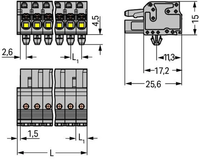 2231-111/008-000 WAGO PCB Connection Systems Image 2