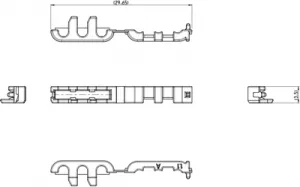 2282251-1 TE Connectivity Zubehör für Automotive Steckverbinder