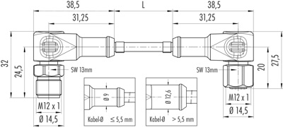 77 3734 3727 20912-0200 binder Sensor-Aktor Kabel Bild 2