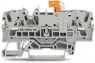 2-Leiter-Trenn- und Messklemme, Federklemmanschluss, 0,25-4,0 mm², 1-polig, 16 A, 6 kV, grau, 2002-1671