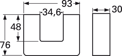 B67345B0001X027 TDK (EPCOS) Ferrite cores Image 2