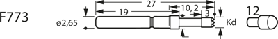 F77312B230G300 Feinmetall Prüfstifte Bild 3