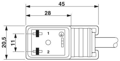 1435234 Phoenix Contact Sensor-Aktor Kabel Bild 2