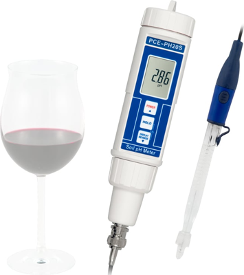 PCE-PH20WINE PCE Instruments Conductivity, PH-Meter, Refractometer Image 1