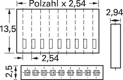 925366-2 AMP PCB Connection Systems Image 2