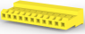 Buchsengehäuse, 11-polig, RM 3.96 mm, gerade, gelb, 4-640427-1