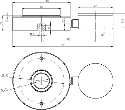 PCE-HFG 1K PCE Instruments Tension, Pressure and Force Testers Image 2