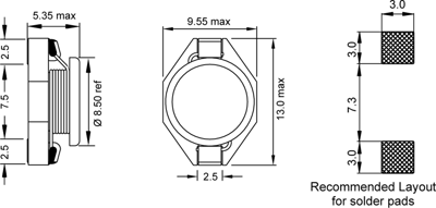 PISM-1R5M-04 Fastron Festinduktivitäten Bild 2