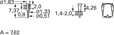 074-2-016-3-C1STH-ZS0 MPE-GARRY Halbleiterfassungen, Halterungen Bild 2