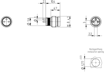 14507 Lumberg Automation Sensor-Aktor Rundsteckverbinder