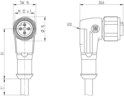 18026 Lumberg Automation Sensor-Actuator Cables Image 2