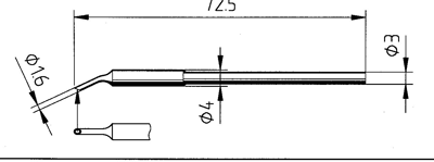 0212WD Ersa Lötspitzen, Entlötspitzen und Heißluftdüsen Bild 2