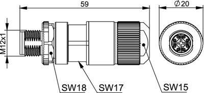 100007499 Telegärtner Sensor-Aktor Kabel Bild 2