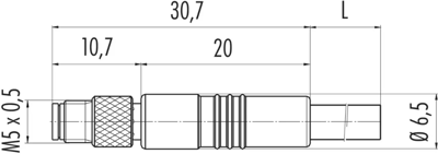 79 3101 52 03 binder Sensor-Aktor Kabel Bild 2