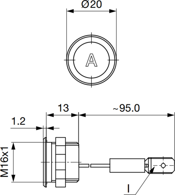 1241.3002 SCHURTER Piezotaster Bild 2