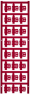 Polyamid Kabelmarkierer, beschriftbar, (B x H) 12 x 9.3 mm, max. Bündel-Ø 6 mm, rot, 1062080000