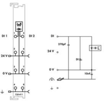 750-411 WAGO Digitalmodule Bild 3