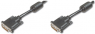 DVI Anschlusskabel, DVI(24+1), 2x Ferrit St/St, 2.0m, DVI-D Dual Link, sw