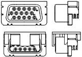 2041127-1 TE Connectivity D-Sub Steckverbinder