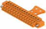 Buchsenleiste, 14-polig, RM 3.81 mm, gerade, orange, 1236670000