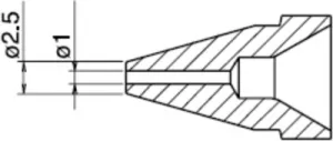 N61-08 Hakko Lötspitzen, Entlötspitzen und Heißluftdüsen