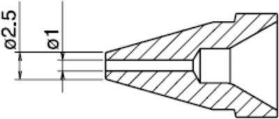 N61-08 Hakko Lötspitzen, Entlötspitzen und Heißluftdüsen